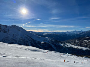 Sestriere sci in pista